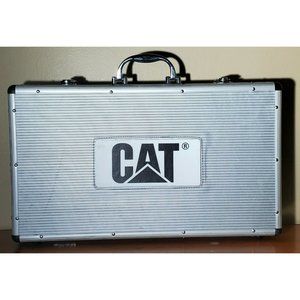 BBQ SET CATERPILLAR 22 pieces Stainless Steel with Metal Case New